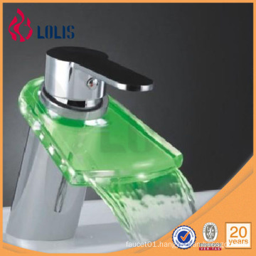 LED Glass copper basin tap (YL-8002)